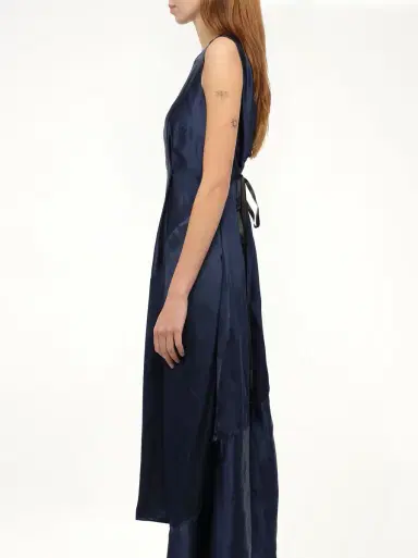 Loewe Sleeveless Satin Dress | Thumbnail 5 Loewe Sleeveless Satin Dress | Thumbnail 5