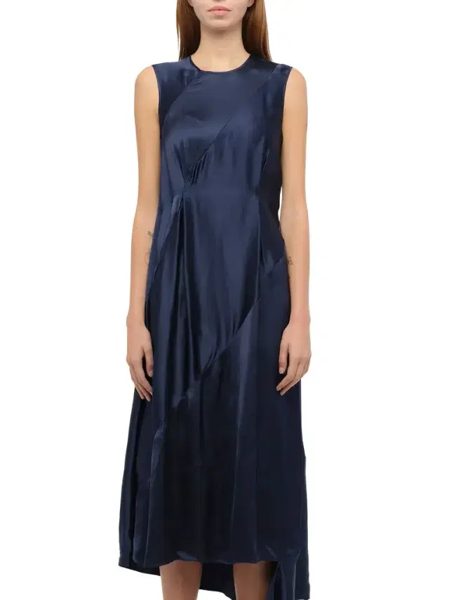 Loewe Sleeveless Satin Dress