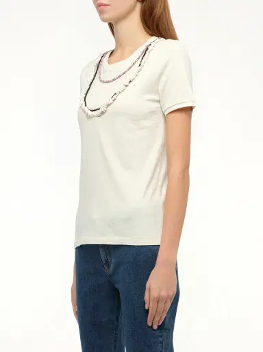 Loewe Loewe x Paula T-shirt Necklaces in Calico White | Thumbnail 3 Loewe Loewe x Paula T-shirt Necklaces in Calico White | Thumbnail 3
