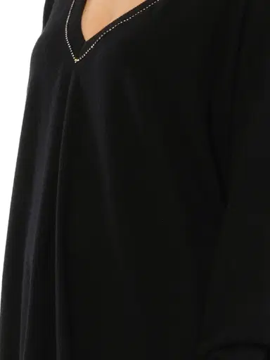 Givenchy Embroidered Strass V-neck | Thumbnail 3