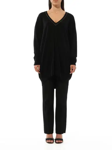 Givenchy Embroidered Strass V-neck | Thumbnail 4