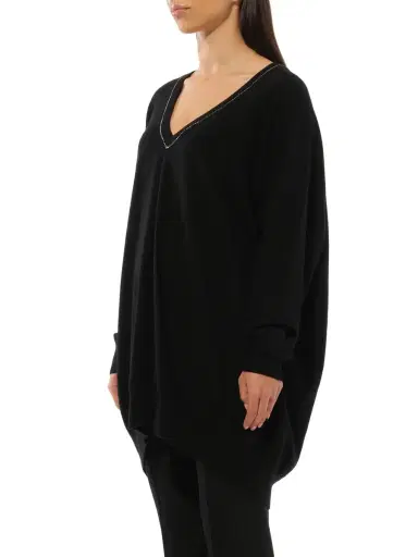 Givenchy Embroidered Strass V-neck | Thumbnail 5