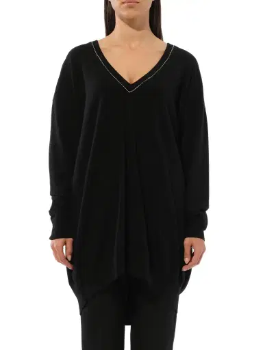 Givenchy Embroidered Strass V-neck | Thumbnail 1