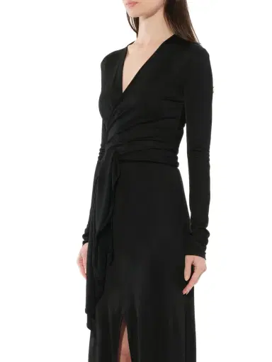 Givenchy Classic Long Dress in Black / | Thumbnail 5