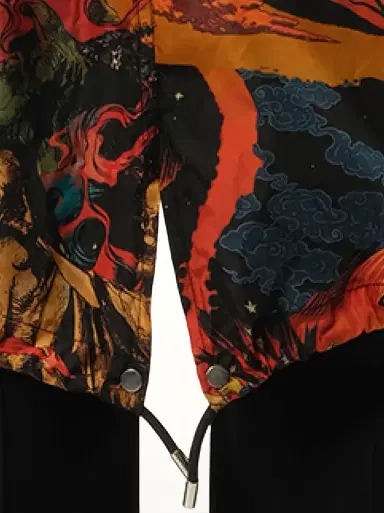 Givenchy Underworld Parka in Multicolor Multicolour | Thumbnail 2