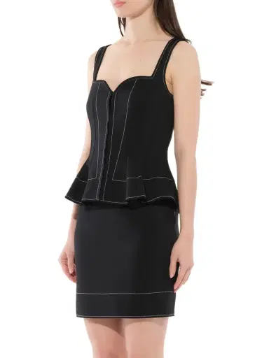 Givenchy Contrast Short Dress | Thumbnail 5 Givenchy Contrast Short Dress | Thumbnail 5