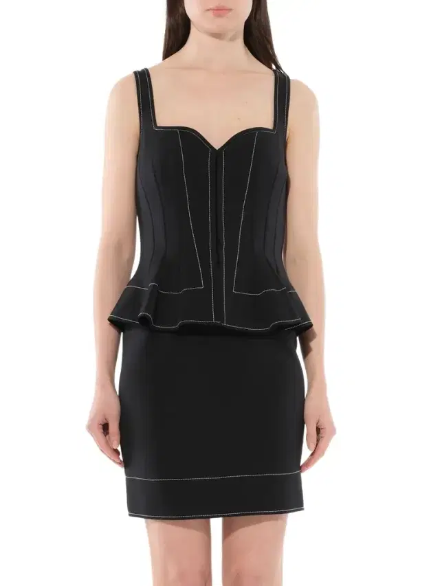 Contrast Short Dress Contrast Short Dress