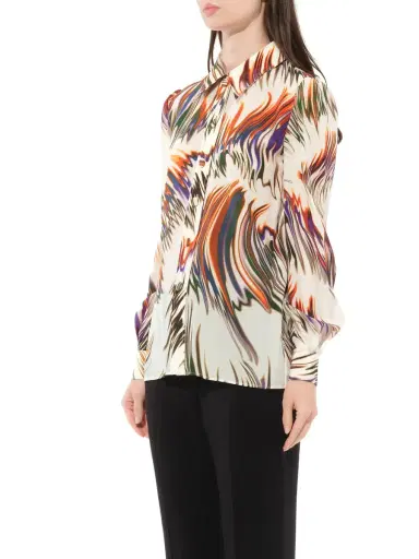 Givenchy Long Sleeve Shirt in Ecru White | Thumbnail 5 Givenchy Long Sleeve Shirt in Ecru White | Thumbnail 5