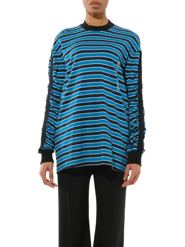 Givenchy Podium Long Sleeve Sweatshirt Blue