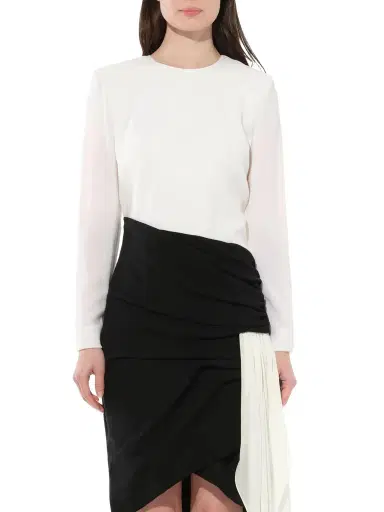 Givenchy Asymetric Dress in Black/white | Thumbnail 1 Givenchy Asymetric Dress in Black/white | Thumbnail 1