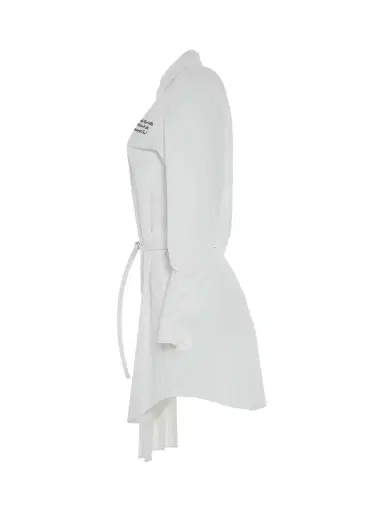 Off-White Popel Plisse Shirt Dress | Thumbnail 2 Off-White Popel Plisse Shirt Dress | Thumbnail 2