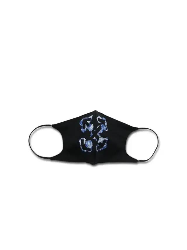 Off-White Puffy Flower Arrow Simple Mask