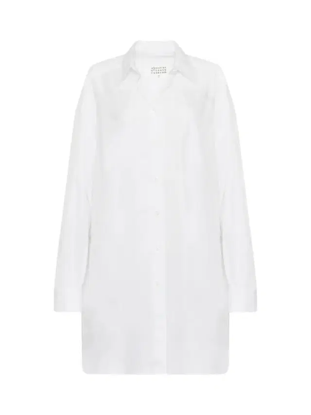 Maison Margiela Oversize Cotton Shirt Dress