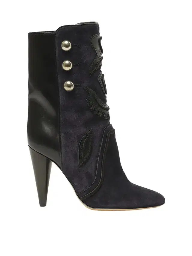 Isabel Marant Liv Boots in Mibk Black