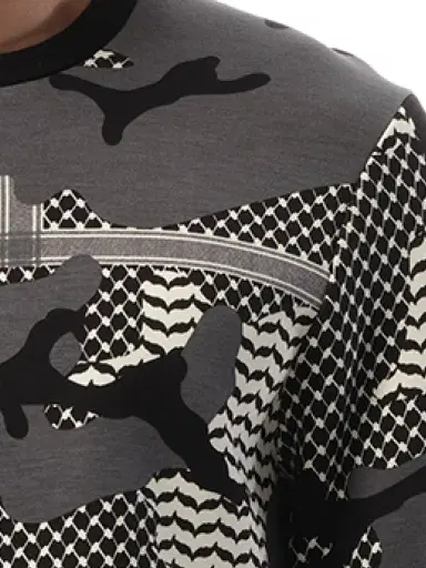 NEIL BARRETT Sweatshirt in Multicolour Grey | Thumbnail 3 NEIL BARRETT Sweatshirt in Multicolour Grey | Thumbnail 3
