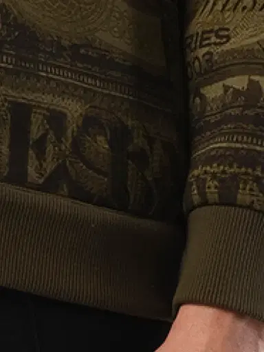 Givenchy Podium Dollar Hoodie in Khaki Green | Thumbnail 2 Givenchy Podium Dollar Hoodie in Khaki Green | Thumbnail 2