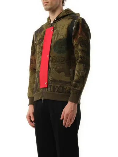 Givenchy Podium Dollar Hoodie in Khaki Green | Thumbnail 5 Givenchy Podium Dollar Hoodie in Khaki Green | Thumbnail 5