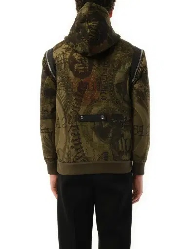 Givenchy Podium Dollar Hoodie in Khaki Green | Thumbnail 6 Givenchy Podium Dollar Hoodie in Khaki Green | Thumbnail 6