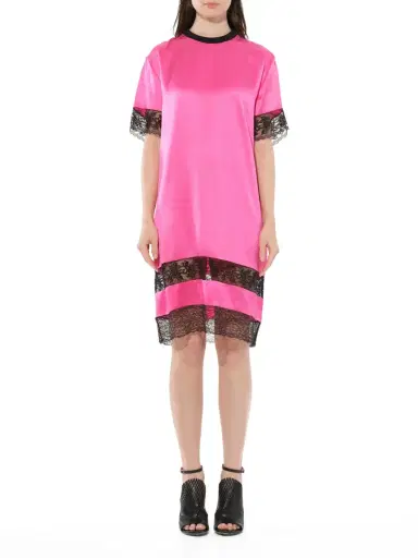 Givenchy Silk Dress in Fushia Pink | Thumbnail 4 Givenchy Silk Dress in Fushia Pink | Thumbnail 4