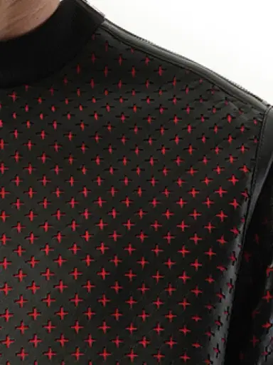 Givenchy Leather Sweatshirt | Thumbnail 3