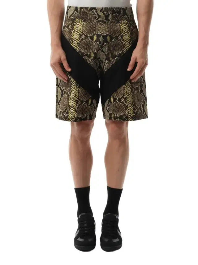 Givenchy Snake Print Bermuda
