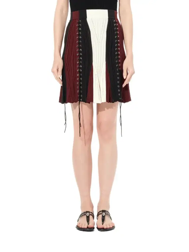 Alexander McQueen Laddered Mini Skirt