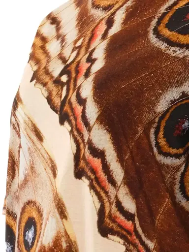 Givenchy Podium T-shirt Wth Butterfly Print Multicolor | Thumbnail 3 Givenchy Podium T-shirt Wth Butterfly Print Multicolor | Thumbnail 3
