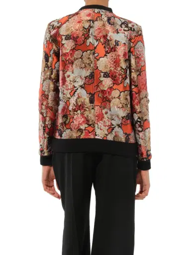 Givenchy Flower Sweatshirt in Orange/black Orange | Thumbnail 6 Givenchy Flower Sweatshirt in Orange/black Orange | Thumbnail 6