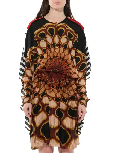 Givenchy Short Dress With Print Multicolor | Thumbnail 1 Givenchy Short Dress With Print Multicolor | Thumbnail 1