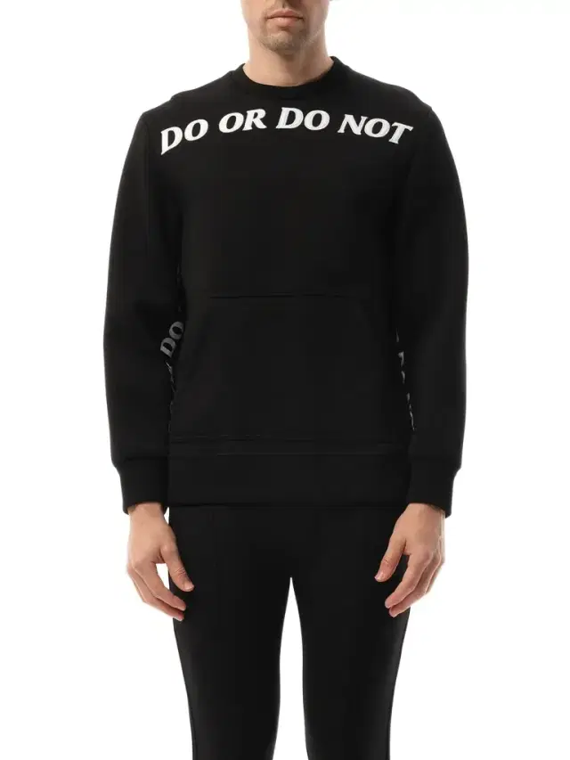 NEIL BARRETT Sweatshirt in Black/white Black