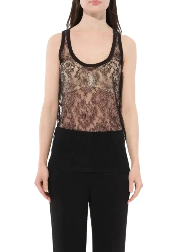 Sleveless Sheer Top Sleveless Sheer Top