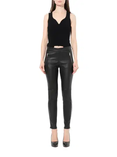 Alexander McQueen Leather Leggings | Thumbnail 4 Alexander McQueen Leather Leggings | Thumbnail 4