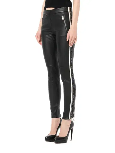 Alexander McQueen Leather Leggings | Thumbnail 5 Alexander McQueen Leather Leggings | Thumbnail 5