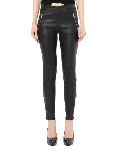 Alexander McQueen Leather Leggings | Thumbnail 1 Alexander McQueen Leather Leggings | Thumbnail 1