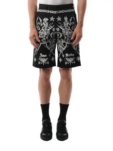 Givenchy Tattoo Bermuda | Thumbnail 1 Givenchy Tattoo Bermuda | Thumbnail 1