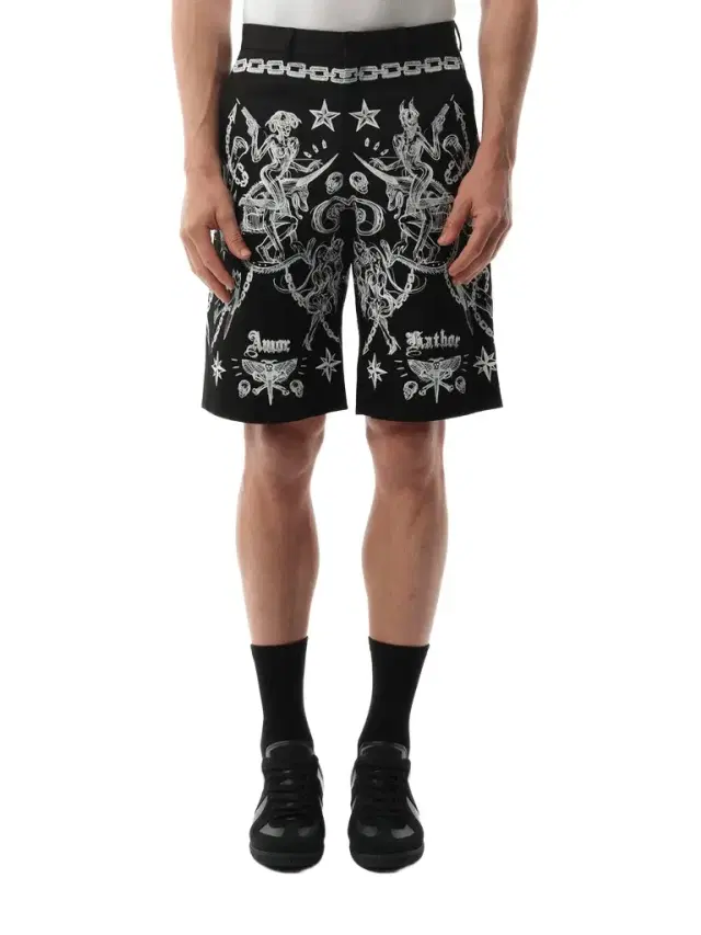 Givenchy Tattoo Bermuda