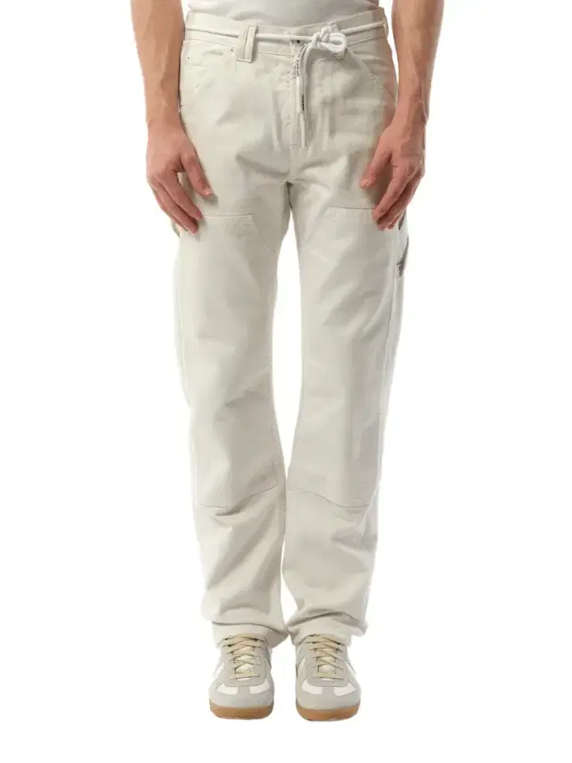 Off-White Carpenter Jeans in Ecru White