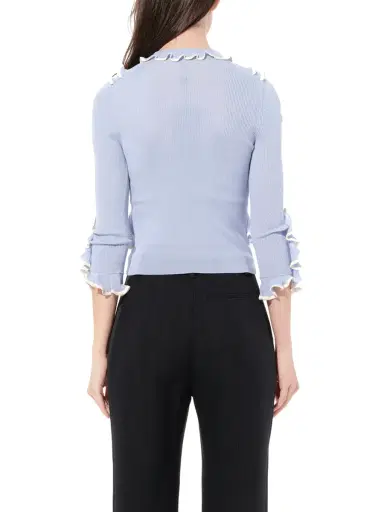 Alexander McQueen Ruffle Knit Cardigan | Thumbnail 6