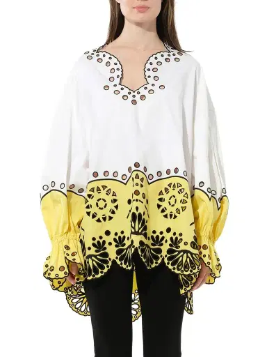 PUCCI Long Sleeve Blouse | Thumbnail 1 PUCCI Long Sleeve Blouse | Thumbnail 1