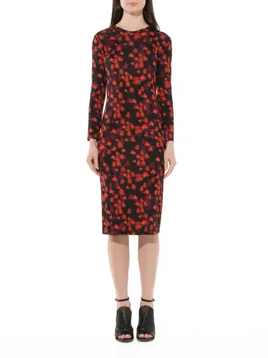 Givenchy Flower Print Dress Multicolor | Thumbnail 4 Givenchy Flower Print Dress Multicolor | Thumbnail 4