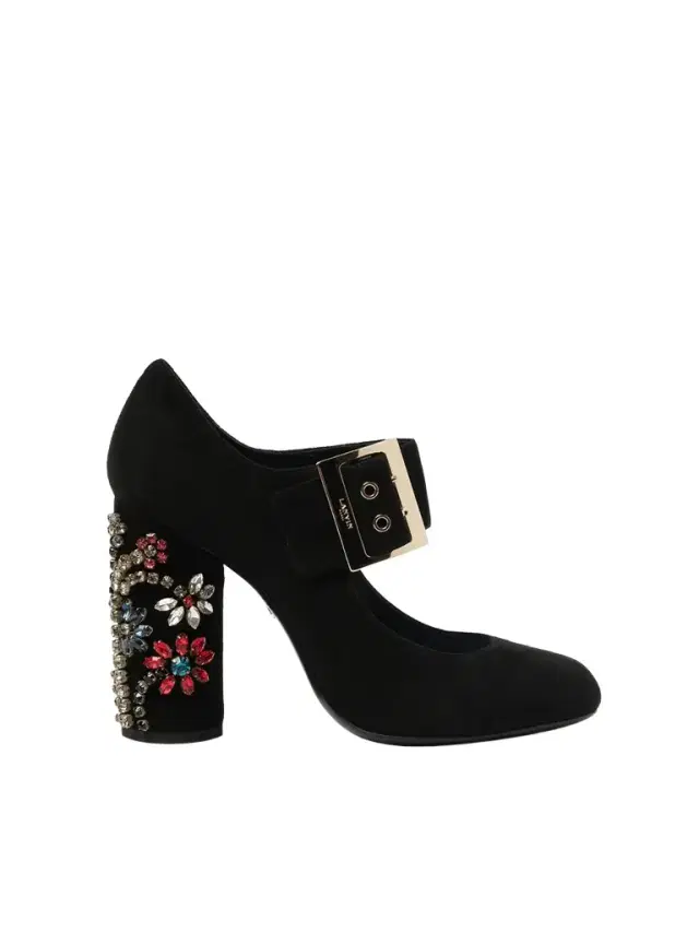 Lanvin Emb Mary Jane Pump