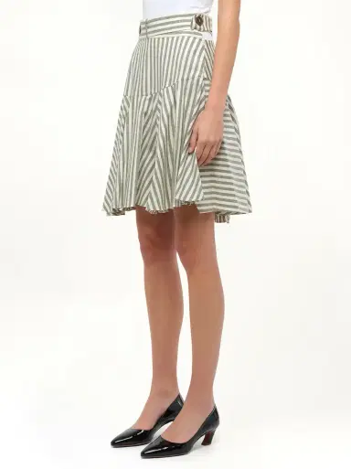 Loewe Stripe Skater Skirt | Thumbnail 3 Loewe Stripe Skater Skirt | Thumbnail 3