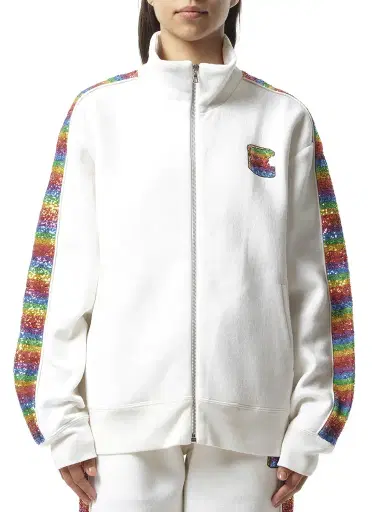 Marc Jacobs Long Sleeve Zip Sweatshirt | Thumbnail 1 Marc Jacobs Long Sleeve Zip Sweatshirt | Thumbnail 1