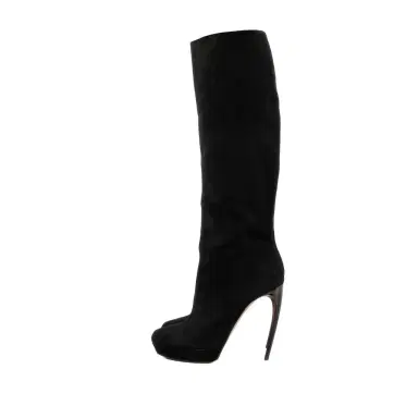 Alexander McQueen Alexander Mcqueen Suede Boots | Thumbnail 1 Alexander McQueen Alexander Mcqueen Suede Boots | Thumbnail 1