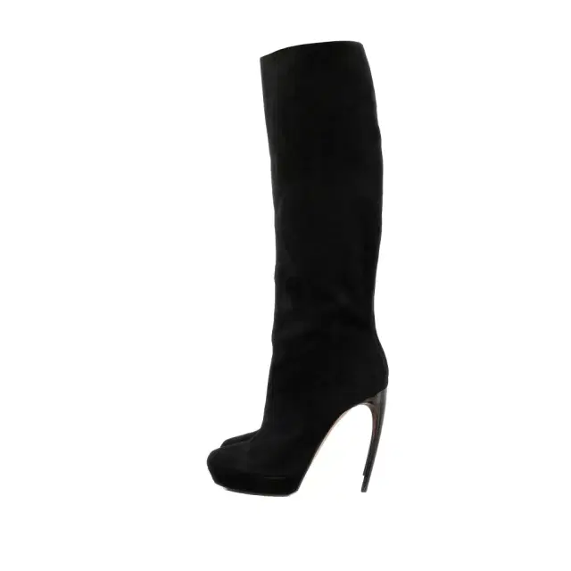 Alexander Mcqueen Suede Boots Alexander Mcqueen Suede Boots
