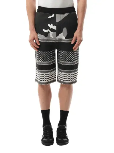 NEIL BARRETT Shorts in Multicolour Grey | Thumbnail 1 NEIL BARRETT Shorts in Multicolour Grey | Thumbnail 1