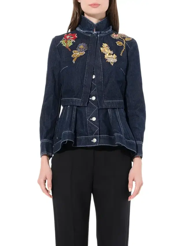 Alexander McQueen Raw Denim Jacket