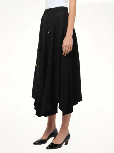 Loewe Gold Button Skirt | Thumbnail 3