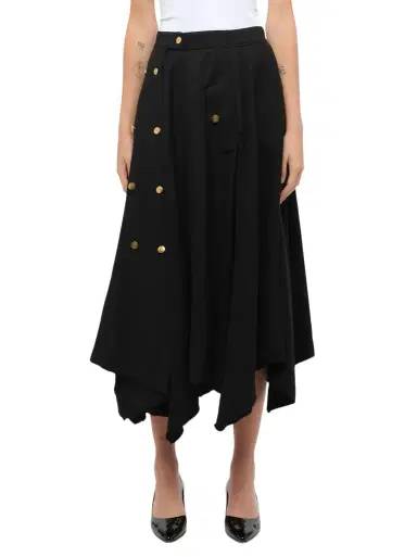 Loewe Gold Button Skirt | Thumbnail 1