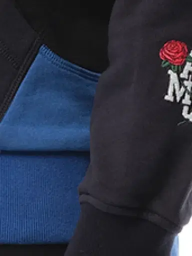 Alexander McQueen Patchwork Hoodie | Thumbnail 2 Alexander McQueen Patchwork Hoodie | Thumbnail 2